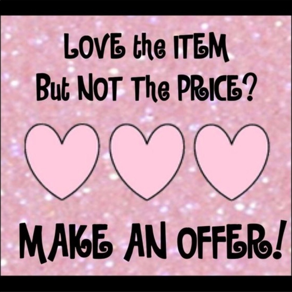 Make me an offer!!! Please no low ball offers😊